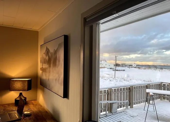 Strandhus Med Panoramautsikt
